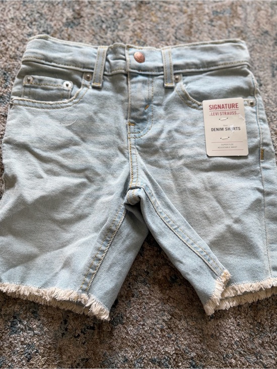 Signature by Levi Strauss Other - Signature by Levi Strauss Light Blue Denim Shorts for Kids